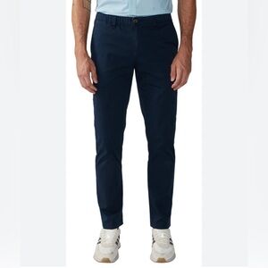 Chubbies Mens Pants Size Medium Navy Blue Stretch Cotton Chino